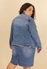 Picture of PLUS SIZE STRETCH DENIM JACKET